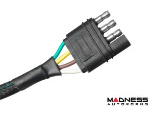 Jeep Gladiator JT Racetrack Series - LED Tailgate Panel - Red Lens